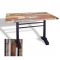 Çipa 3010 Döküm Ayak Masa 70x120 cm - (Werzalit, Wermodin ve Allzalit Tabla) - Redwood