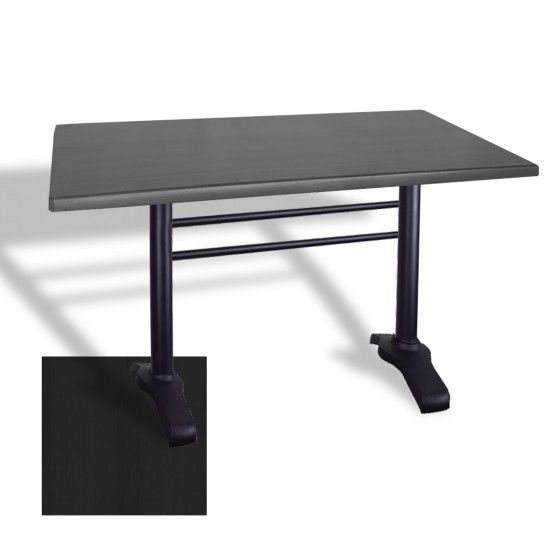 Çipa 3010 Döküm Ayak Masa 80x120 cm - (Werzalit, Wermodin ve Allzalit Tabla) - Siyah Çipa 3010 Döküm Ayak Masa 80x120 cm - (Werzalit, Wermodin ve Allzalit Tabla) - Siyah