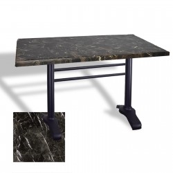 Çipa 3010 Döküm Ayak Masa 80x120 cm - (Werzalit, Wermodin ve Allzalit Tabla) - Teramo
