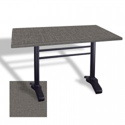 Çipa 3010 Döküm Ayak Masa 80x120 cm - (Werzalit, Wermodin ve Allzalit Tabla) - Twister