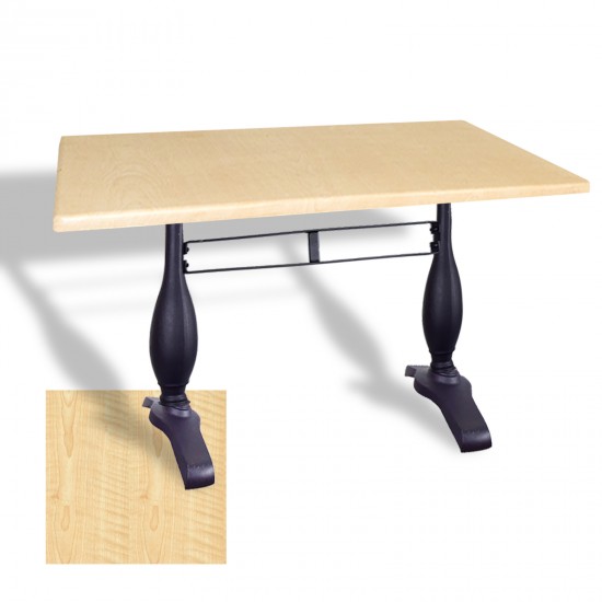 Çipa 3011 Döküm Ayak Masa 80x120 cm - (Werzalit, Wermodin ve Allzalit Tabla) - Akçaağaç Çipa 3011 Döküm Ayak Masa 80x120 cm - (Werzalit, Wermodin ve Allzalit Tabla) - Akçaağaç