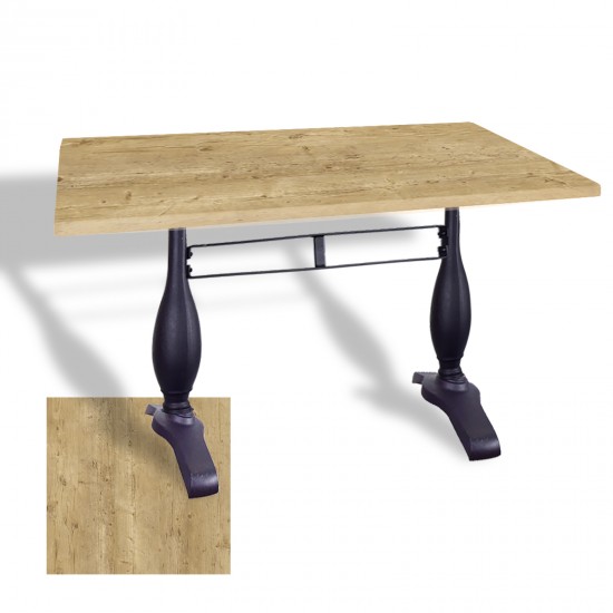 Çipa 3011 Döküm Ayak Masa 80x120 cm - (Werzalit, Wermodin ve Allzalit Tabla) - Avalone Pine Çipa 3011 Döküm Ayak Masa 80x120 cm - (Werzalit, Wermodin ve Allzalit Tabla) - Avalone Pine