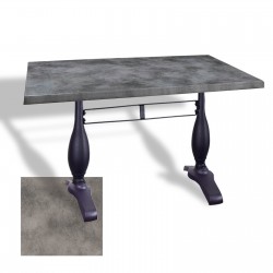 Çipa 3011 Döküm Ayak Masa 70x120 cm - (Werzalit, Wermodin ve Allzalit Tabla) - Copperfield