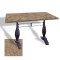 Çipa 3011 Döküm Ayak Masa 80x140 cm - (Werzalit, Wermodin ve Allzalit Tabla) - Edgy Wood
