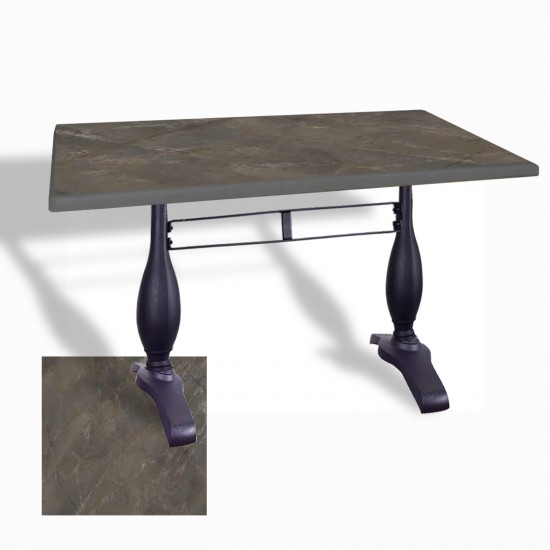 Çipa 3011 Döküm Ayak Masa 80x120 cm - (Werzalit, Wermodin ve Allzalit Tabla) - Halong Çipa 3011 Döküm Ayak Masa 80x120 cm - (Werzalit, Wermodin ve Allzalit Tabla) - Halong