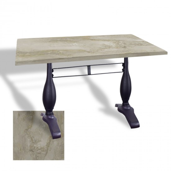 Çipa 3011 Döküm Ayak Masa 80x120 cm - (Werzalit, Wermodin ve Allzalit Tabla) - Irony Çipa 3011 Döküm Ayak Masa 80x120 cm - (Werzalit, Wermodin ve Allzalit Tabla) - Irony