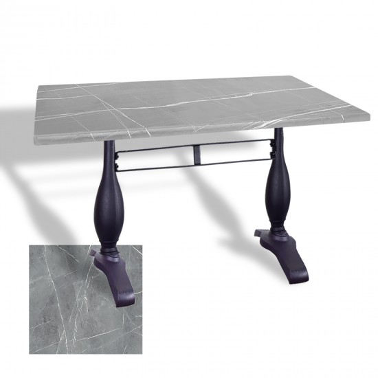 Çipa 3011 Döküm Ayak Masa 80x120 cm - (Werzalit, Wermodin ve Allzalit Tabla) - Light Temperado Çipa 3011 Döküm Ayak Masa 80x120 cm - (Werzalit, Wermodin ve Allzalit Tabla) - Light Temperado