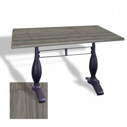 Çipa 3011 Döküm Ayak Masa 80x120 cm - (Werzalit, Wermodin ve Allzalit Tabla) - Magma