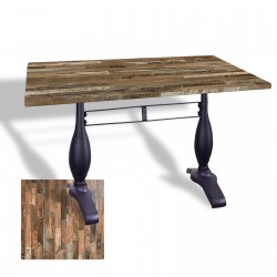 Çipa 3011 Döküm Ayak Masa 80x120 cm - (Werzalit, Wermodin ve Allzalit Tabla) - Maracaibo