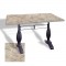 Çipa 3011 Döküm Ayak Masa 80x120 cm - (Werzalit, Wermodin ve Allzalit Tabla) - Scala Marble