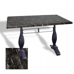 Çipa 3011 Döküm Ayak Masa 80x120 cm - (Werzalit, Wermodin ve Allzalit Tabla) - Teramo