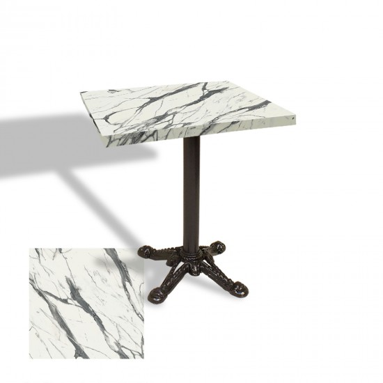 Çipa Laminat Kare Masa 80x80 ESB - Afyon Marble Çipa Laminat Kare Masa 80x80 ESB - Afyon Marble