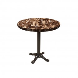 Çipa Laminat Yuvarlak Masa Q60 ESB - Karacabey Mermer