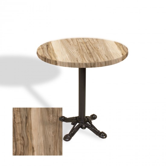 Çipa Laminat Yuvarlak Masa Çap 70cm ESB - Indiana Shesman Çipa Laminat Yuvarlak Masa Çap 70cm ESB - Indiana Shesman