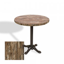 Çipa Laminat Yuvarlak Masa Çap 70cm ESB - Maracibo