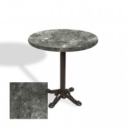 Çipa Laminat Yuvarlak Masa Çap 70cm ESB - Lucca