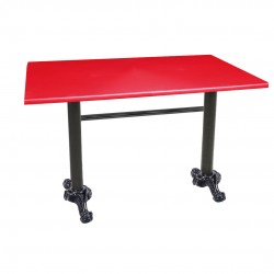 Çipa Werzalit Masa 70x120 - Kırmızı Çipa Werzalit Masa 70x120 - Kırmızı