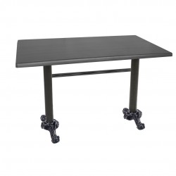 Çipa Werzalit Masa 70x120 - Siyah Çipa Werzalit Masa 70x120 - Siyah