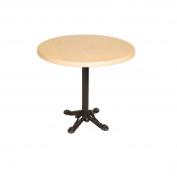 Çipa Werzalit Yuvarlak Masa Q 80cm ESB - Akçaağaç