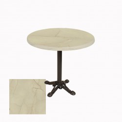 Çipa Werzalit Yuvarlak Masa Q 80cm ESB - Golden Marble