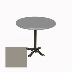 Çipa Werzalit Yuvarlak Masa Q 80cm ESB - Koyu Gri