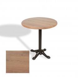 Çipa Döküm Ayak Yuvarlak Masa 90 cm - (Werzalit, Wermodin ve Allzalit Tabla) - Novagento