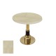 Gold Yuvarlak Masa  Çap 70cm - (Werzalit, Wermodin ve Allzalit Tabla) - Golden Marble