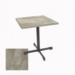 Halley Kare Masa 80x80 cm - (Werzalit, Wermodin ve Allzalit Tabla) - Irony