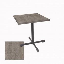 Halley Werzalit Kare ESB Mutfak Masası 60x60 - Kahve Oxid