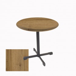 Halley Werzalit Yuvarlak ESB Mutfak Masası Q 70cm - Canyon Palace Oak