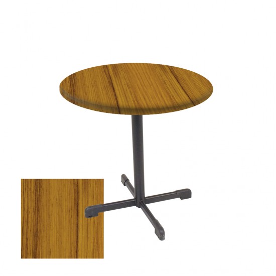 Halley Werzalit Yuvarlak ESB Mutfak Masası Q 90cm  - Real Teak