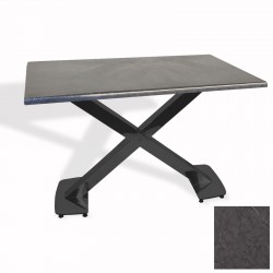 İks Masa ESB (80x140 - Werzalit, Allzalit yada Wermodin Tabla) - Grey Marble