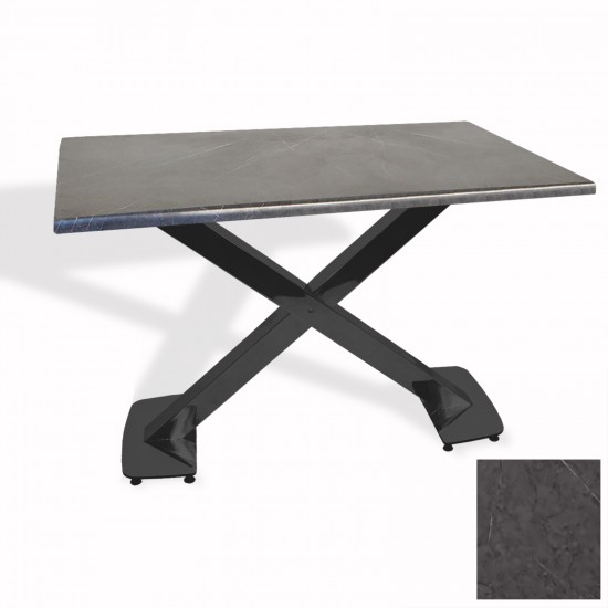 İks Masa ESB (80x140 - Werzalit, Allzalit yada Wermodin Tabla) - Grey Marble İks Masa ESB (80x140 - Werzalit, Allzalit yada Wermodin Tabla) - Grey Marble