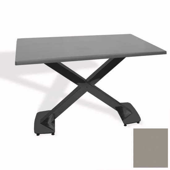 İks Masa ESB (80x140 - Werzalit, Allzalit yada Wermodin Tabla) - Koyu Gri İks Masa ESB (80x140 - Werzalit, Allzalit yada Wermodin Tabla) - Koyu Gri