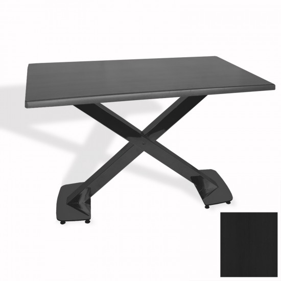 İks Masa ESB (80x140 - Werzalit, Allzalit yada Wermodin Tabla) - Siyah İks Masa ESB (80x140 - Werzalit, Allzalit yada Wermodin Tabla) - Siyah