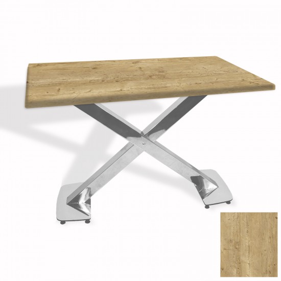 İks Masa Kromnikel (70x120 - Werzalit, Allzalit yada Wermodin Tabla) - Avalone Pine İks Masa Kromnikel (70x120 - Werzalit, Allzalit yada Wermodin Tabla) - Avalone Pine