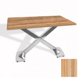 İks Masa Kromnikel (70x120 - Werzalit, Allzalit yada Wermodin Tabla) - Coco Bolo