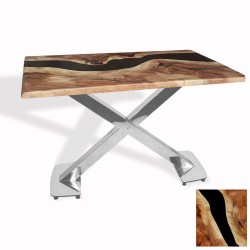 İks Masa Kromnikel (70x120 - Werzalit, Allzalit yada Wermodin Tabla) - Epoxy