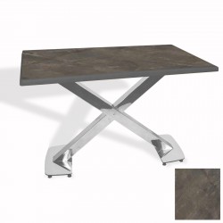 İks Masa Kromnikel (70x120 - Werzalit, Allzalit yada Wermodin Tabla) - Halong