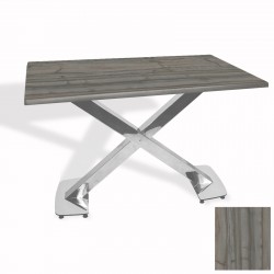 İks Masa Kromnikel (70x120 - Werzalit, Allzalit yada Wermodin Tabla) - Magma