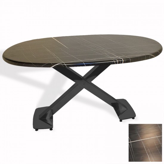 İks Masa ESB Oval (94x146 - Werzalit, Allzalit yada Wermodin Tabla) - Palazzo