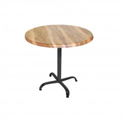 Indigo Werzalit Yuvarlak Mutfak Masası 90cm Çap (ESB Siyah) - Indiana Wood Indigo Werzalit Yuvarlak Mutfak Masası 90cm Çap (ESB Siyah) - Indiana Wood
