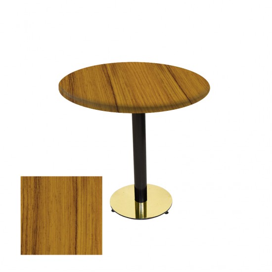 Karanfil Werzalit Yuvarlak Gold Masa Q90 - Real Teak