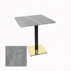 Karanfil Werzalit Gold Kare Masa 80X80 - Light Temperado