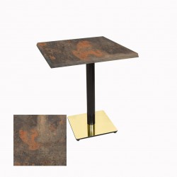 Karanfil Werzalit Gold Kare Masa 80X80 - Metalic Oxid1