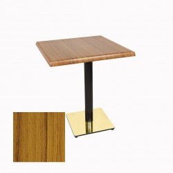 Karanfil Werzalit Gold Kare Masa 70x70 - Real Teak Karanfil Werzalit Gold Kare Masa 70x70 - Real Teak