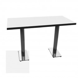 Karanfil Kompakt Laminat Masa 70x120 - Ultra White Karanfil Kompakt Laminat Masa 70x120 - Ultra White