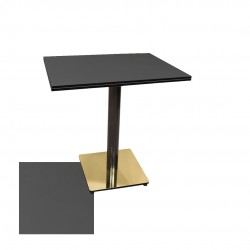 Karanfil Kompakt Laminat Gold Kare Masa 76X76 -  Antrasit Gri Karanfil Kompakt Laminat Gold Kare Masa 76X76 -  Antrasit Gri
