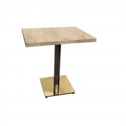 Karanfil Laminat Gold Kare Masa 80X80 - Rustic Light Oak Karanfil Laminat Gold Kare Masa 80X80 - Rustic Light Oak