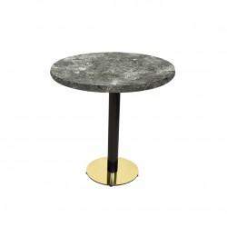 Karanfil Laminat Gold Yuvarlak Masa Q60 - Lucca Karanfil Laminat Gold Yuvarlak Masa Q60 - Lucca